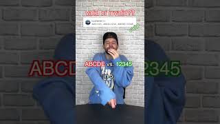 valid or invalid??