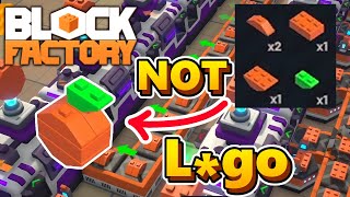 Legally distinct L*go-like factory builder | Block Factory Demo