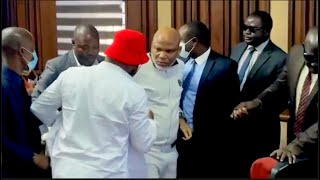 Nnamdi Kanu Scatters The Court - 'Don't Touch Me' - Judge Orders Removal of IPOB Leader From Court