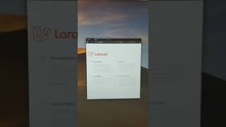 Start a Laravel Project in Less Than 20 Seconds #shorts