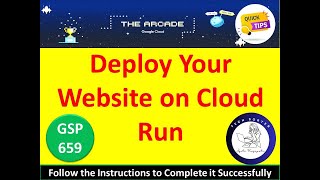 [ 2024 ] Deploy Your Website on Cloud Run Lab Solution [5 Minute] #googlecloudskillsboost #qwiklabs