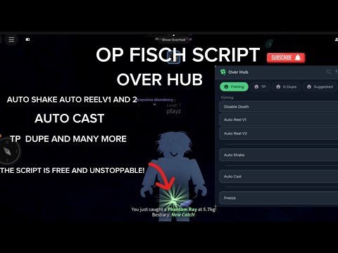 ||OP FISCH SCRIPT OVER HUB|| ||FREE✅||AUTO SHAKE AUTO CAST AUTO REELV1 AND V2 AND MANY MORE✅🔥||