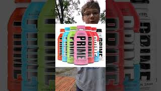 I TRIED TROPICAL PUNCH PRIME!!! #shorts  #prime #loganpaul #ksi