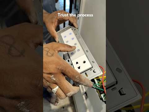Smart Home Automation System | Smart Home Wiring | Trust the Process #smarthome #shortsfeed