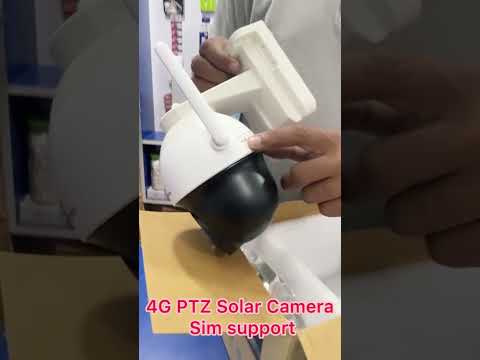4G Solar Camera 4MP 360 degree