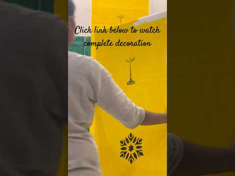 Backdrop creation for festival #diy #shortsviral #shortsfeed #shortsvideo