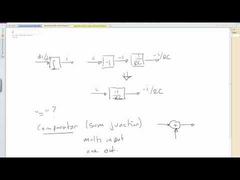 Block Diagrams and ODEs - part 1