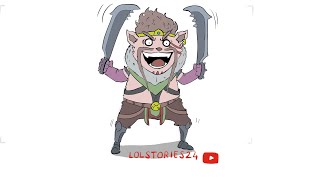 YORDLE DRAVEN | DRAVEN  #leagueoflegends #fanart