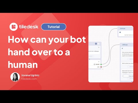 How can your bot hand over to a human