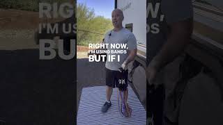 Bicep curl variation for bracing your core. #workoutfromhome