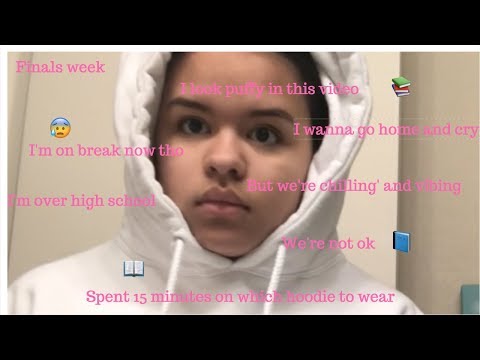 High School Finals Week.. Yay