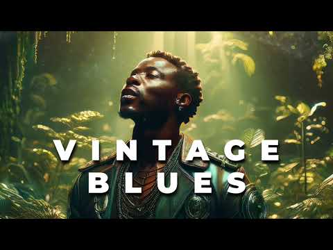 #19 Vintage Blues Music [🎙Raw Soulful Vocals ] Relaxing Night Escape l Retro Classics Style