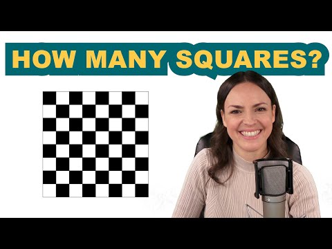 How many SQUARES can you find? – Math Puzzle