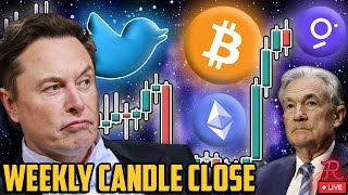 BITCOIN LIVE : BTC WEEKLY CANDLE CLOSE, SOME ALTCOINS POPPING OFF
