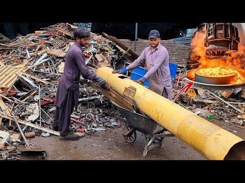 The Science of Industrial Recycling | Turning Scrap Metal into Stronger New Iron Products |