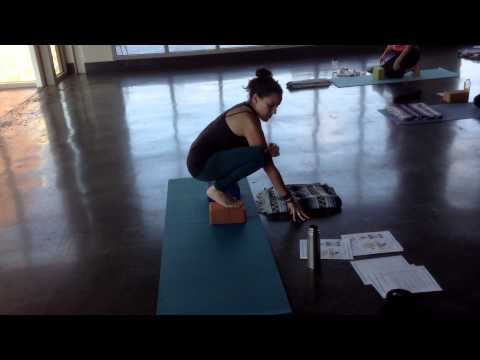 Teaching Bakasana Modifications