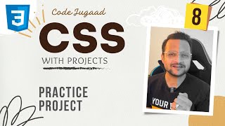 08 CSS practice project | CSS in Hindi