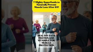 7 Mighty Superfoods to Naturally Prevent Muscle Loss After 60!