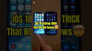 iOS 18 Hack You Probably Didn't Know✅ (AirDrop) #ios18 #ios18tips #ios18feature #ios18update