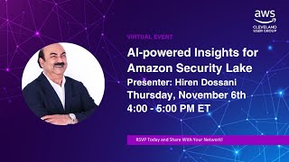 AI-powered Insights for Amazon Security Lake