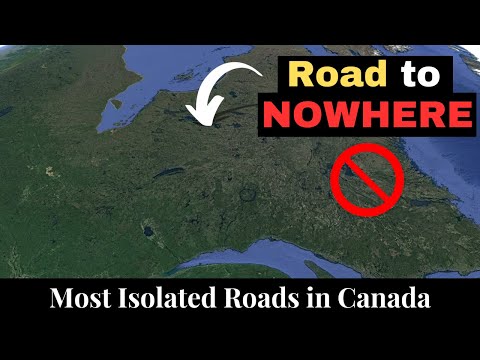 Most ISOLATED Roads in CANADA| Top 3 Most REMOTE roads in Canada