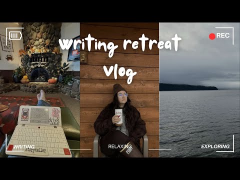 Writing Retreat Vlog | Rough Draft Challenge | Episode 3