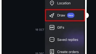 How to fix Instagram draw option not showing problem 2025 | Instagram new update features draw chat