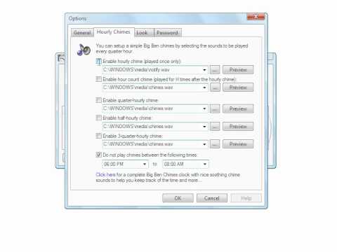 How To Set Hourly Chimes (Quarter-Hourly / Half-Hourly / 30-Quarter-Hourly)