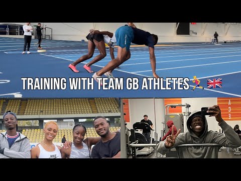 TRAINING VLOG WITH TEAM GB ATHLETES🇬🇧💨 @calcoathletics7451 .