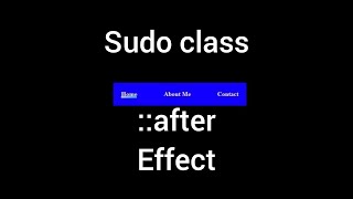 Sudo class (::after) Effect