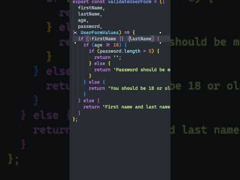Do Not Use "if else" Statements Before Watching This