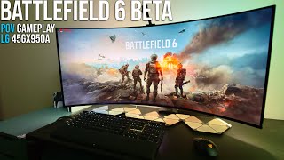Battlefield 6 Beta Feels CRAZY on a LG 45" UltraWide OLED | 2025 Best Gaming Monitor