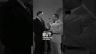 Curly knows all the words! #3stooges #thethreestooges #funnyshorts #classiccomedy #shortsvideo