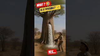This is not a waterfall — this is water coming out of a tree!: #water #tree #viralvideo