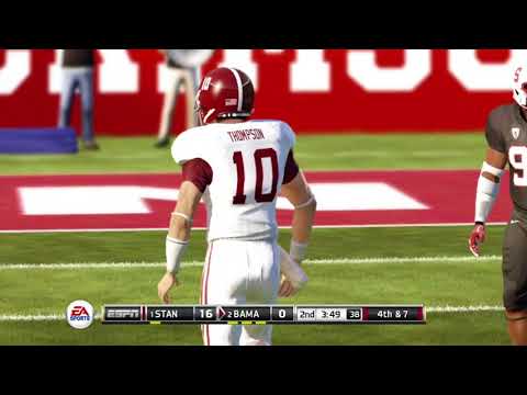 Stanford vs  Alabama