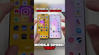 😲IPHONE 16 PRO MAX VS SAMSUNG S25 EDGE SPEED TEST !!😯