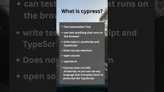 Cypress testing