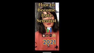 HOW TO BECOME A DATA SCIENTIST IN 2021? #shorts