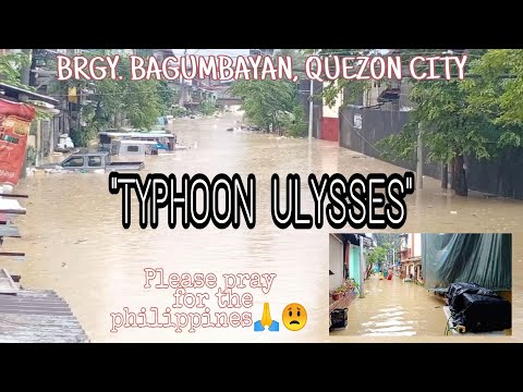Nov. 12, 2020 TYPHOON ULYSSES at BRGY. BAGUMBAYAN QC.