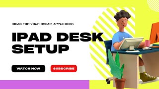 Creative  Ipad Desk Setup Ideas #iPadSetup #DeskIdeas #HomeOffice #CreativeWorkspace #techandtips