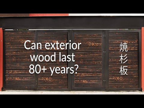 Protecting Exterior Wood the Japanese Way ⛩️