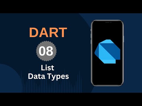 08. List Data Types || Dart || Bangla