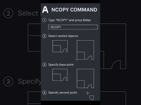 AutoCAD NCOPY Command – Copy Objects from Blocks & Xrefs Instantly!