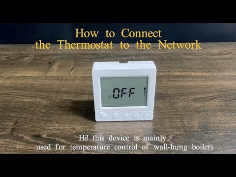 How to configure the network of RF boiler thermostat. -27