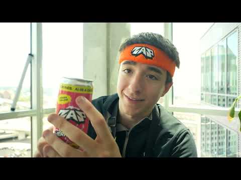 I tried Zapier's new 'AI In A Can" drink | Zapier 2024 Unboxing