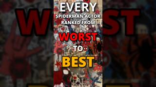 “Every Spider-Man actor ranked from worst to best #SpiderMan #Marvel #MovieRankings #NextTierTakes