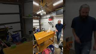 #clean #woodworking #garage #diy #garagelife #maker #garagegoals #project #woodwork #springcleanup