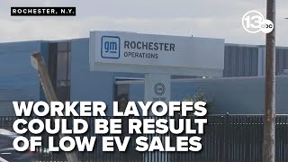 Dozens laid off at General Motors plant, union pointing to flickering sales for electric vehicles