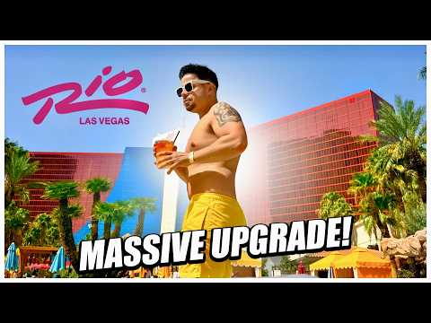 I Stayed at the NEW Rio Hotel in Las Vegas – HUGE Changes! 🏨✨