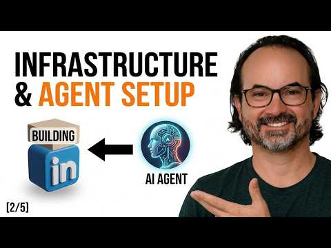 Real World AI - LinkedIn App in 8hrs [2/5]: Infrastructure & AI Agent Setup
